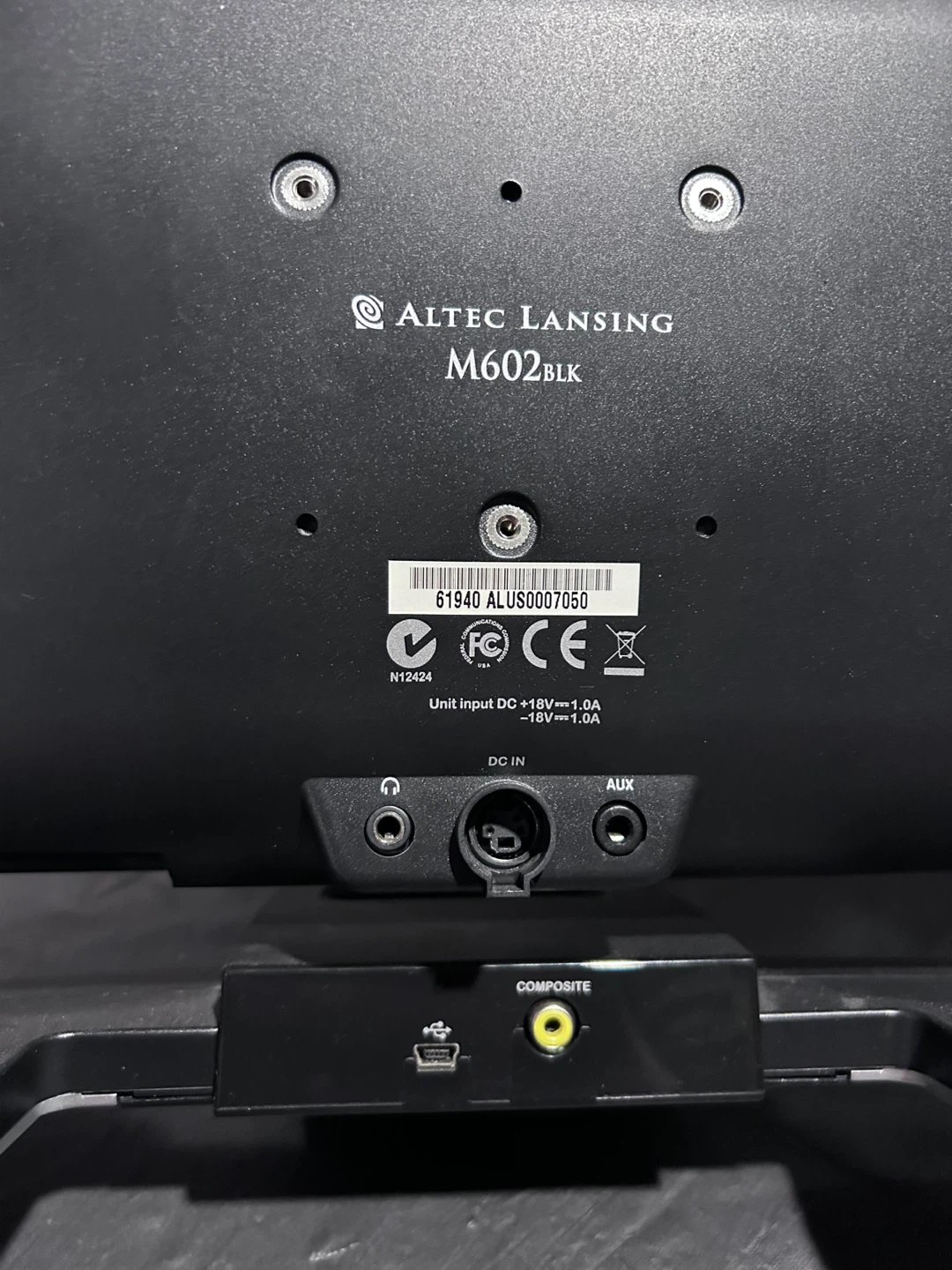 Altec Lansing M602BLK Speaker - photo 4