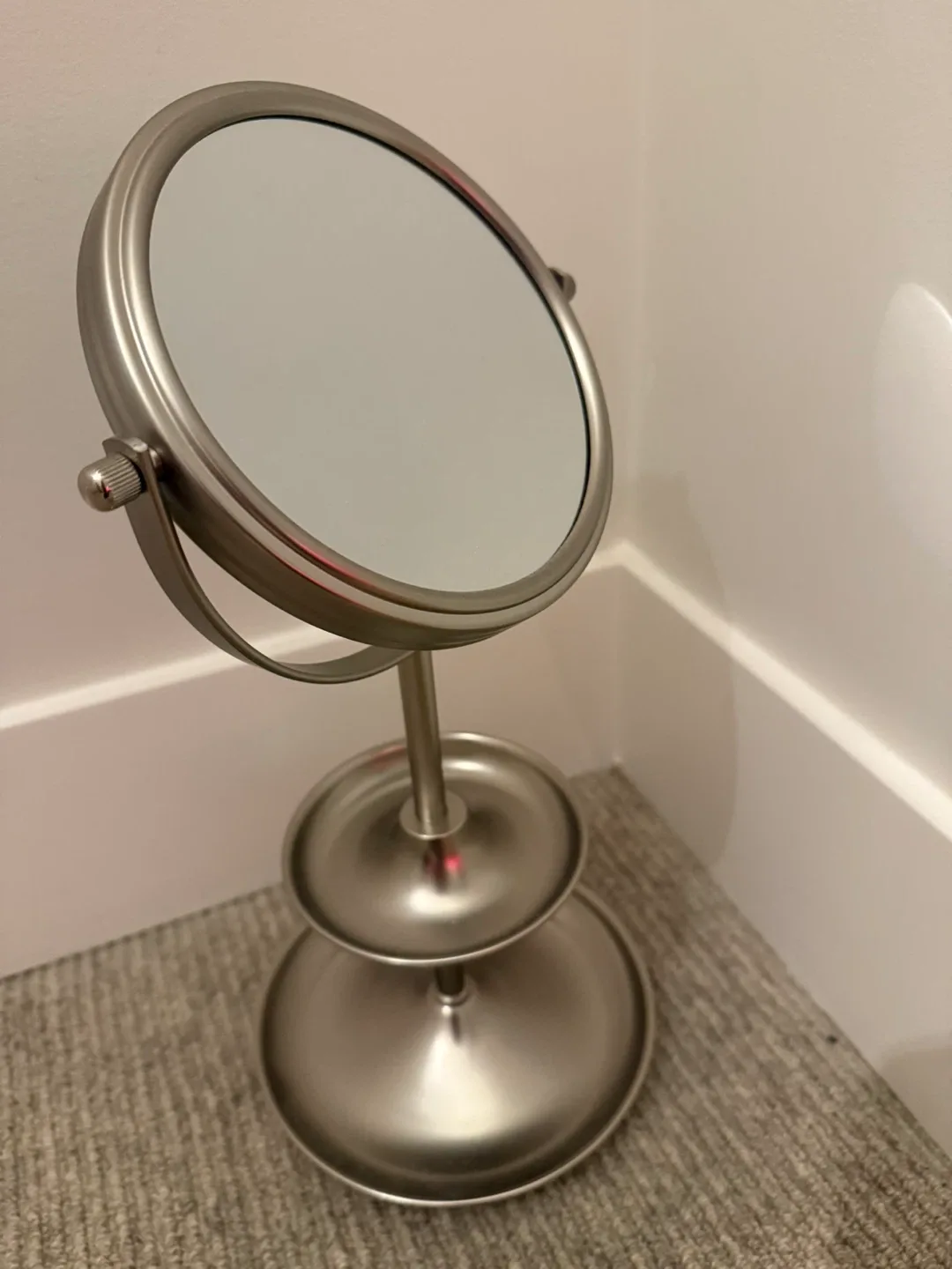 Brushed Nickel Vanity Mirror image indicator(2)