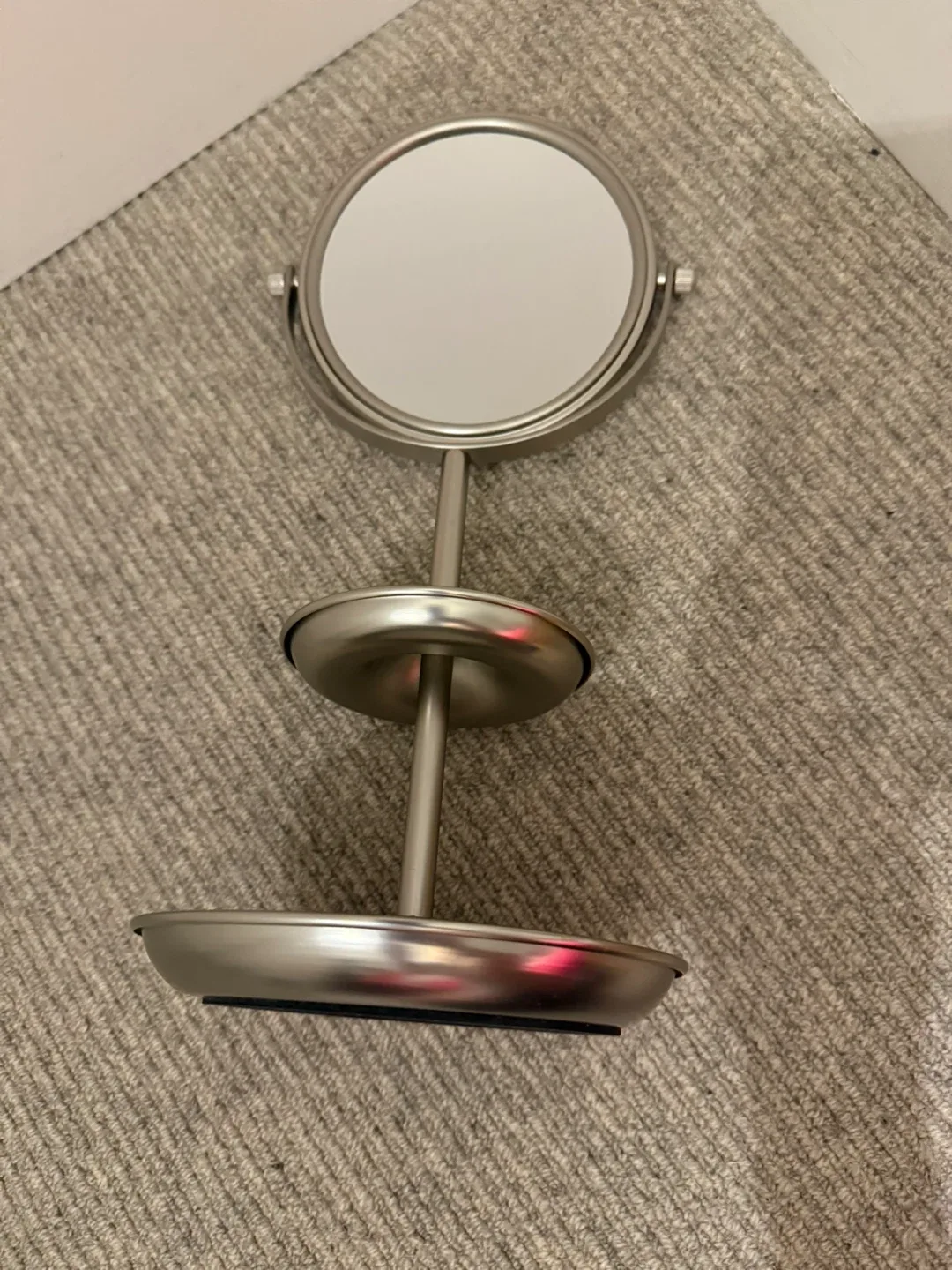 Brushed Nickel Vanity Mirror