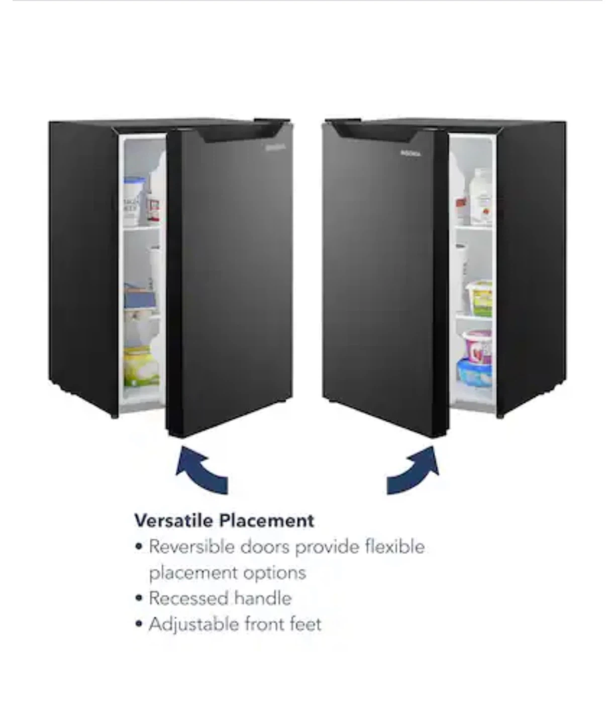 Insignia Compact Mini Fridge - Black - photo 5