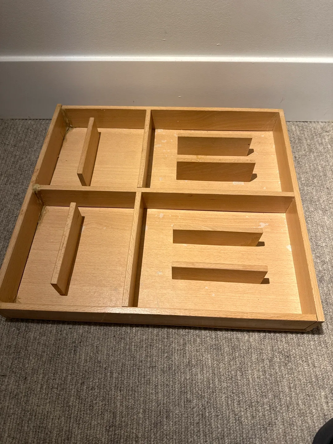 Wooden Drawer Organizer