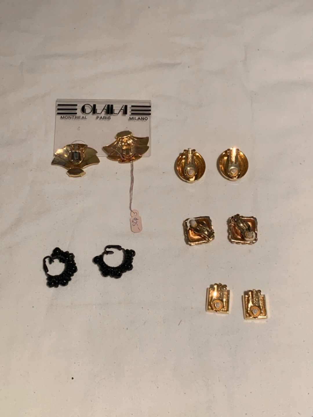 Vintage Olala Paris Montreal Milano Earrings - photo 2