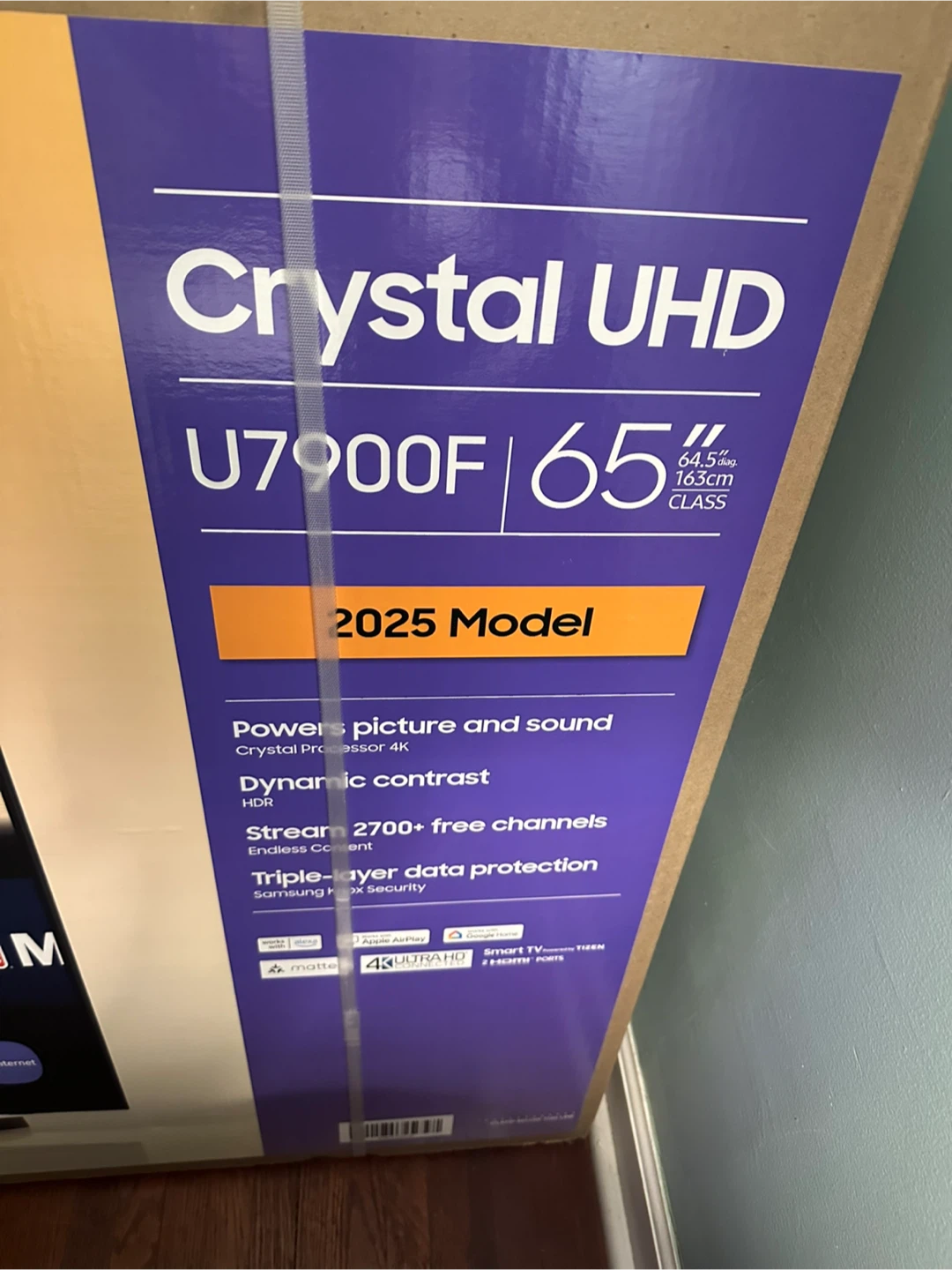 Samsung Crystal UHD U7900F 65" TV - New 2025 Model!