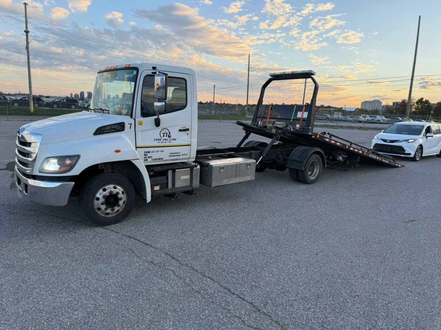 Tow truck services