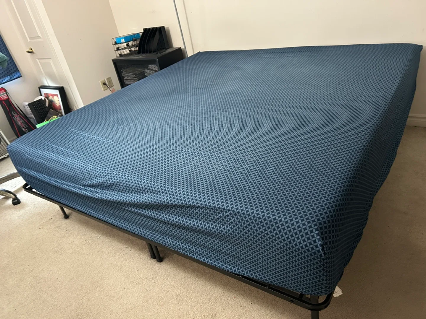 King Size Mattress and stand