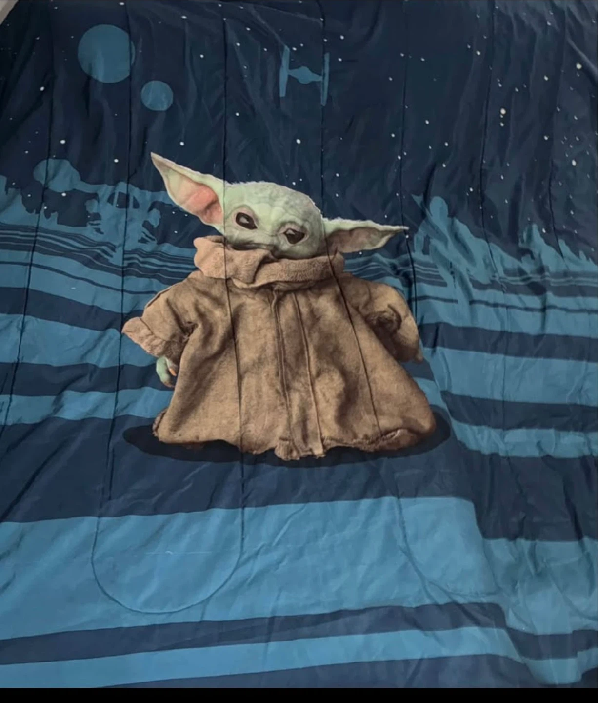 Baby Yoda Bed Set