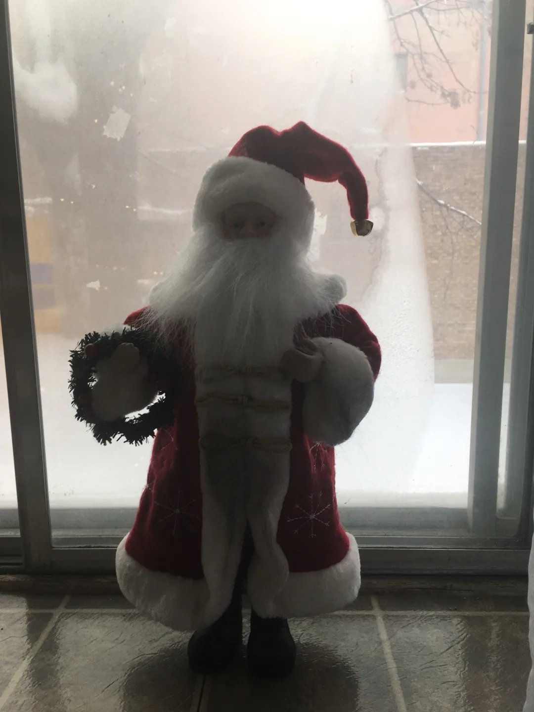 Christmas Village & Snowman Cookie Jar image indicator(9)