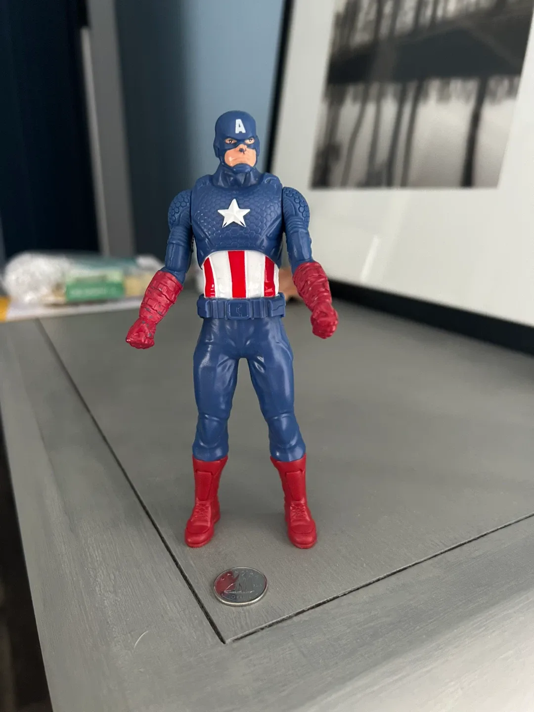 Hulk and Captain America Action Figures