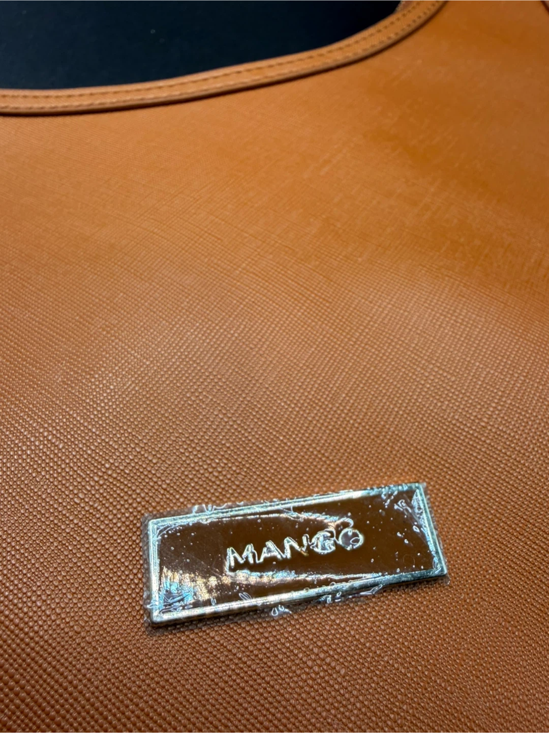 Mango Bolso Pona Hobo Bag - Brown / white - photo 2