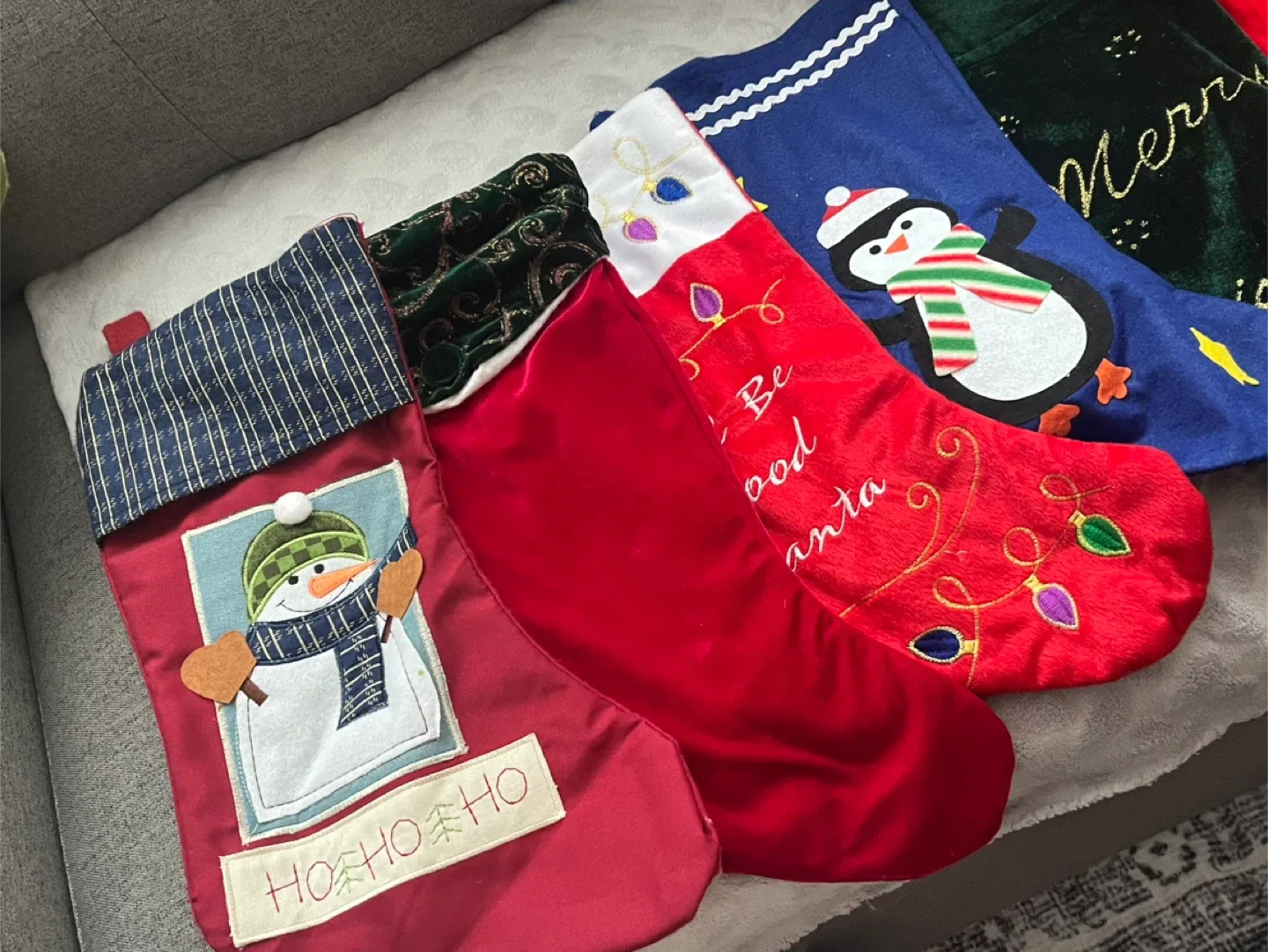 Christmas Stockings - Bundle of 6