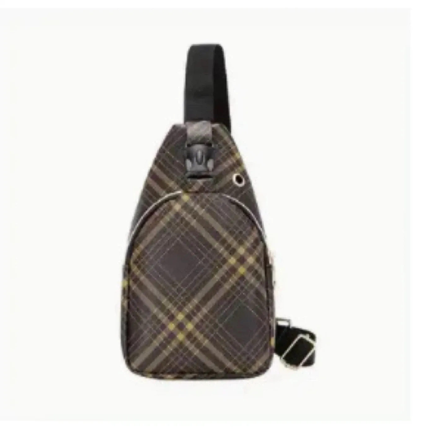 Plaid Sling Bag