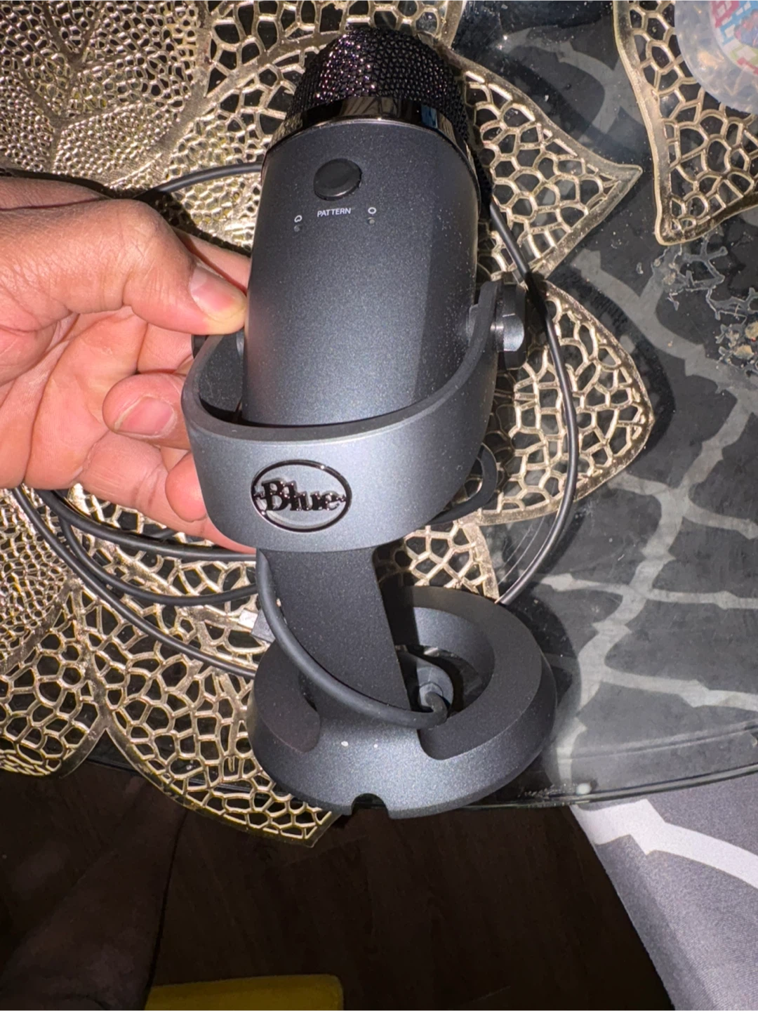 Blue Yeti USB Microphone - Grey