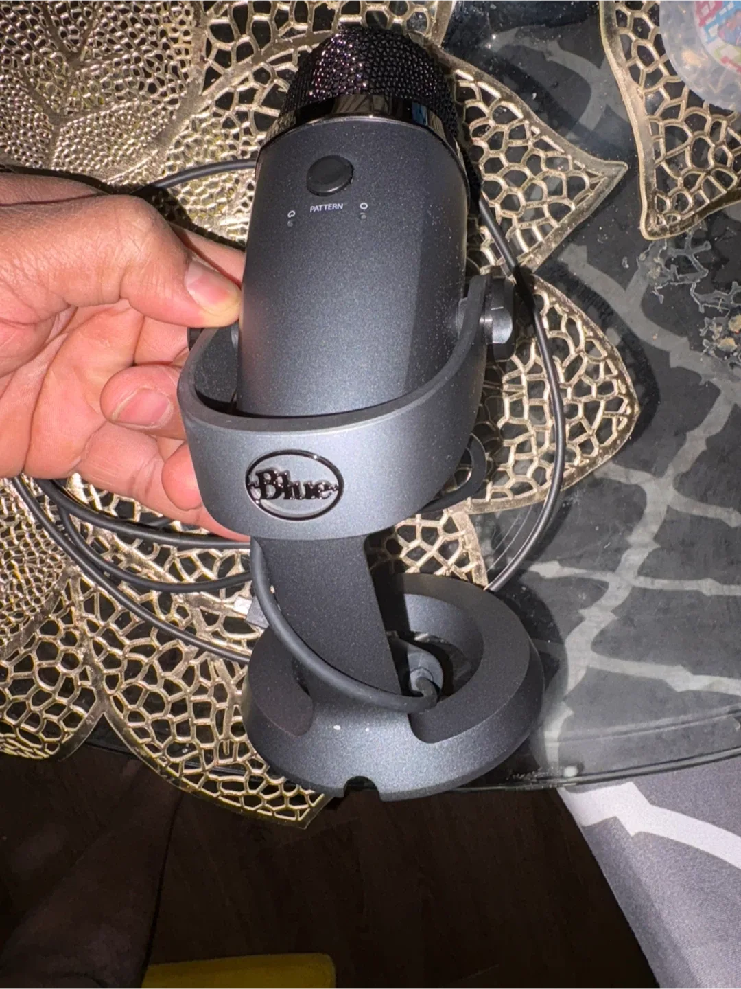 Blue Yeti USB Microphone - Grey