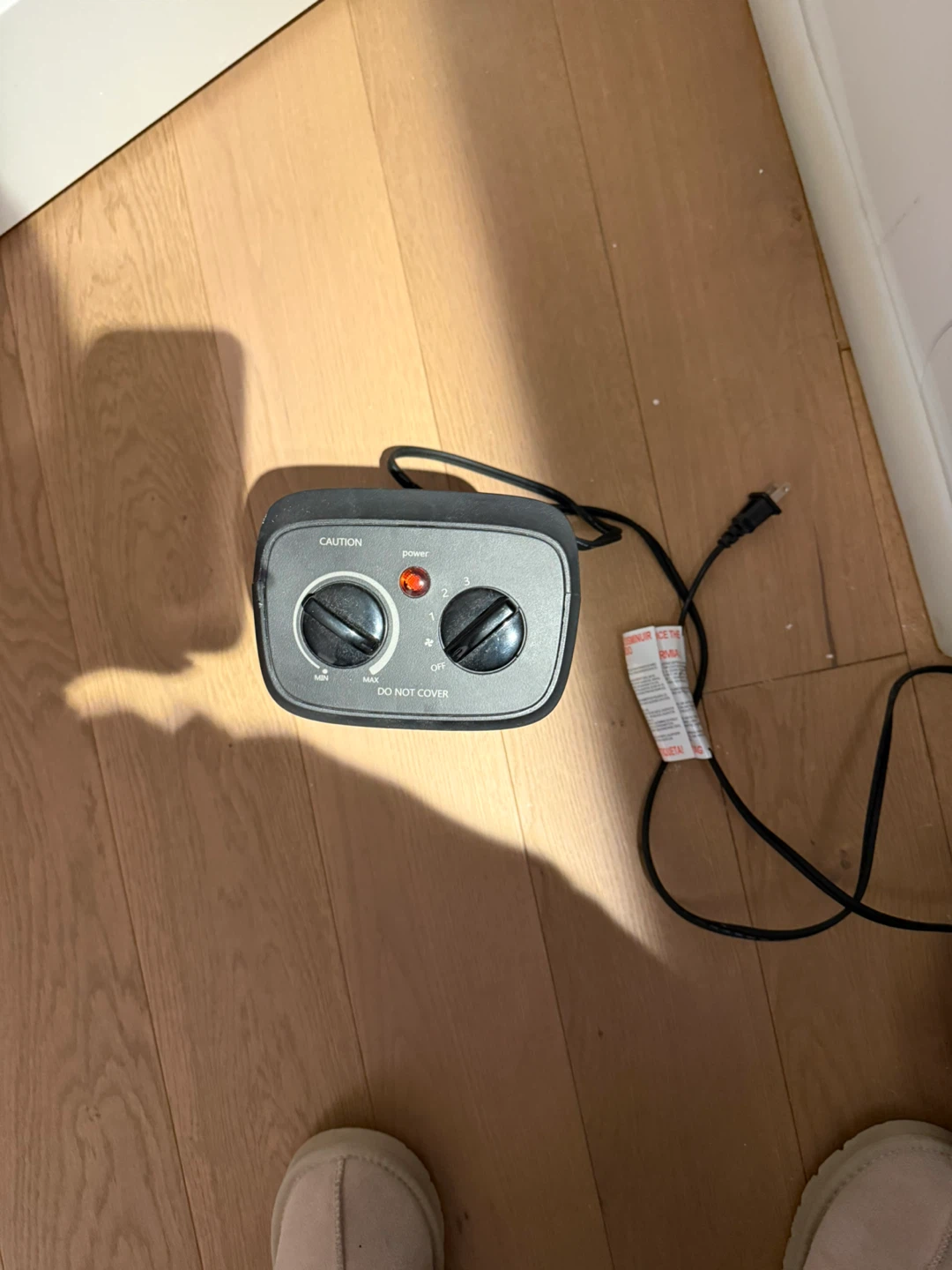 Black portable  Space Heater - photo 2