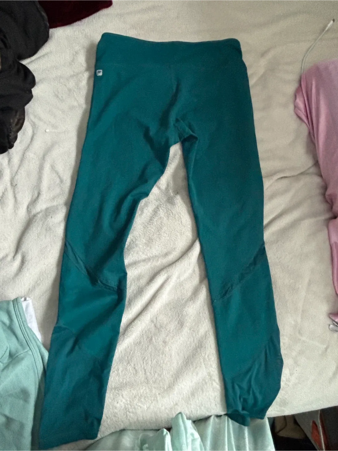 Fabletics Teal Leggings - Size S womens