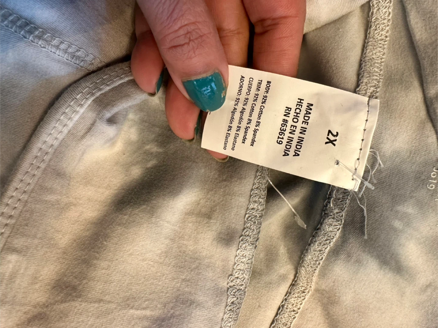 Bebe Sport Tie Dye Leggings - Size 2X - photo 5