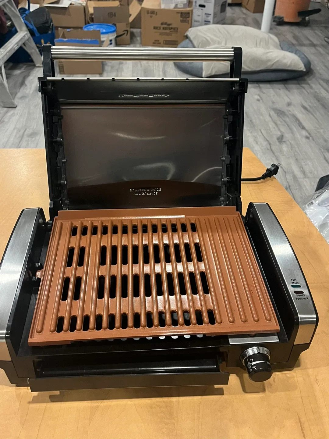 Hamilton Beach Electric Indoor Searing Grill image indicator(2)