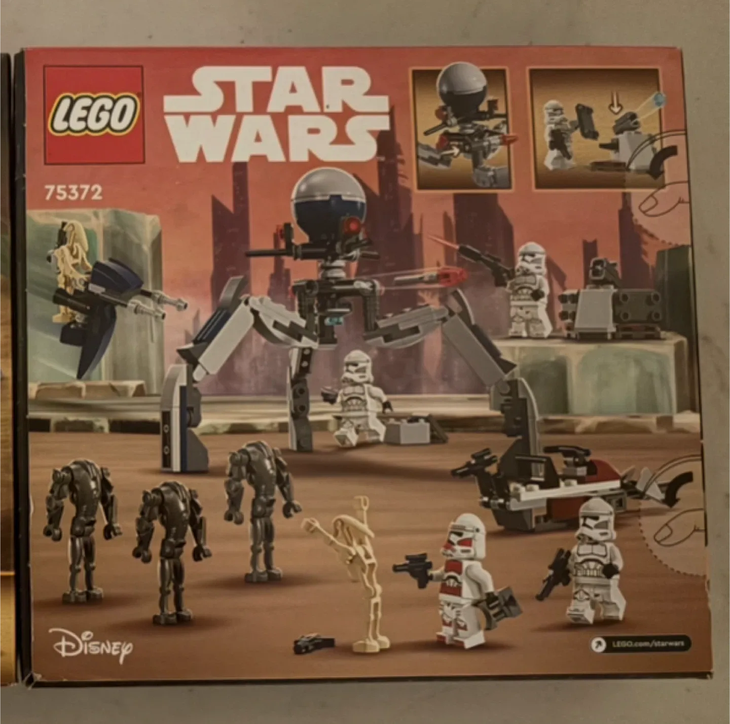LEGO Star Wars 75372 Clone Trooper & Battle Droid Battle Pack
