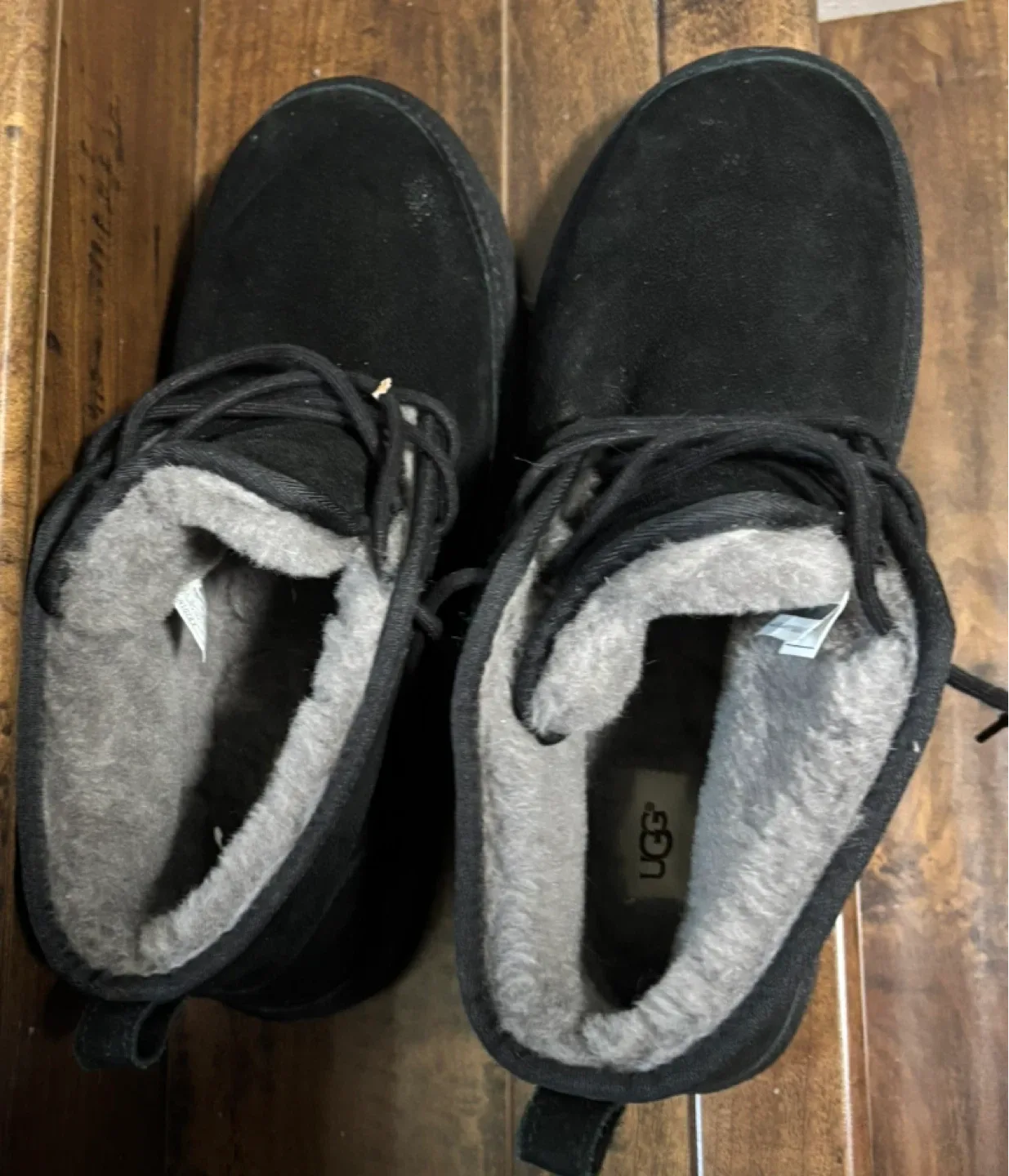 UGG Neumel Black Chukka Boots