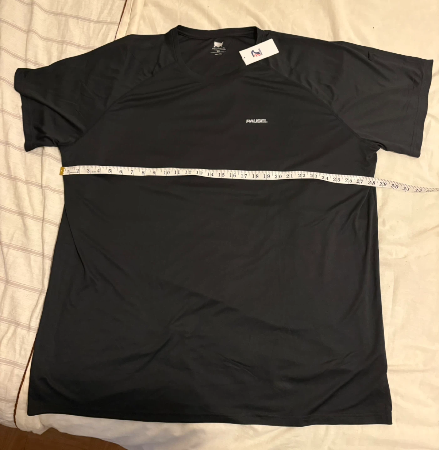 New PAUSEL Black 5XL T-Shirt - photo 2