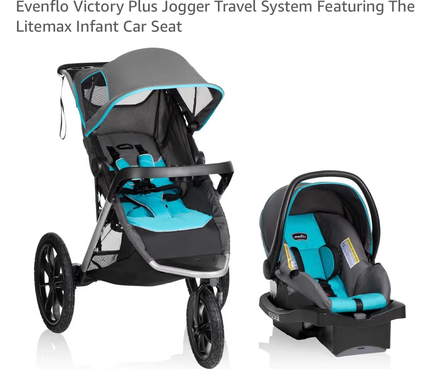 Evenflo Victory Plus Jogger Travel System