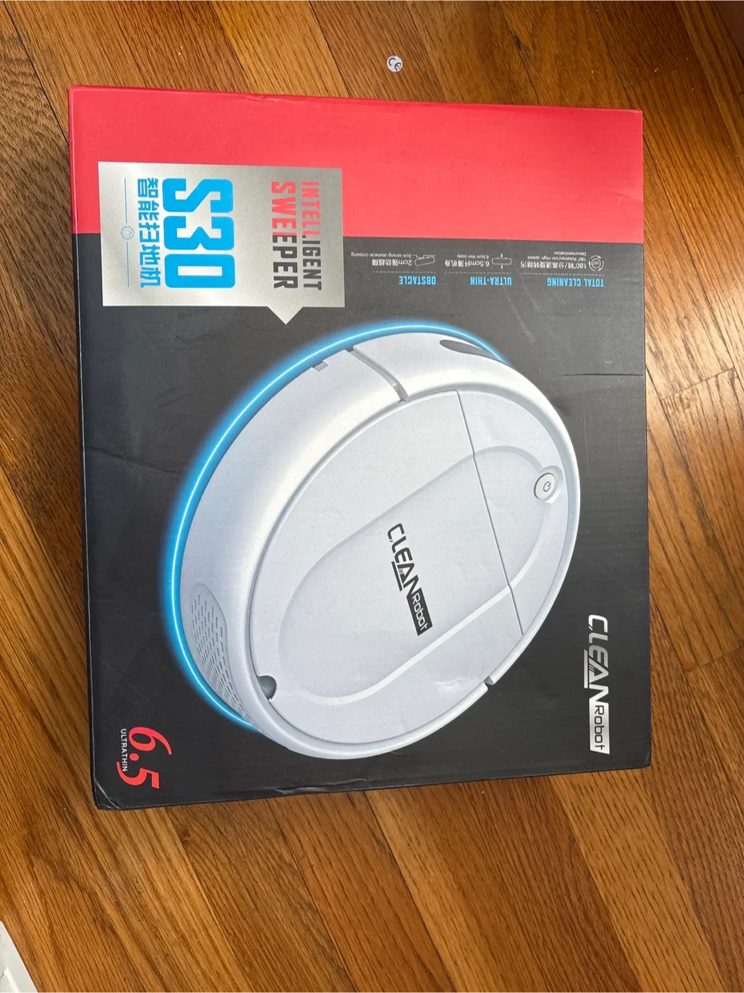 Clean Robot S30 Intelligent Sweeper - New in Box!