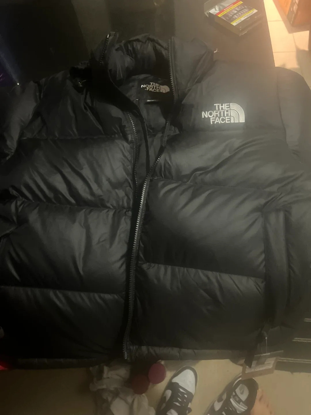 The North Face 1996 Retro Nuptse Black Jacket XL