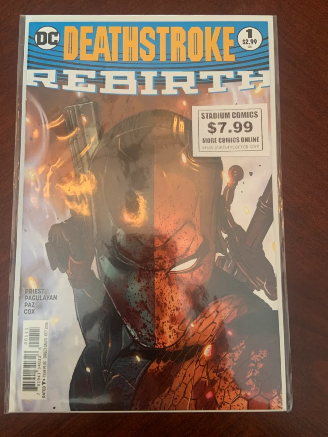Deathstroke Rebirth #1 Comic Book