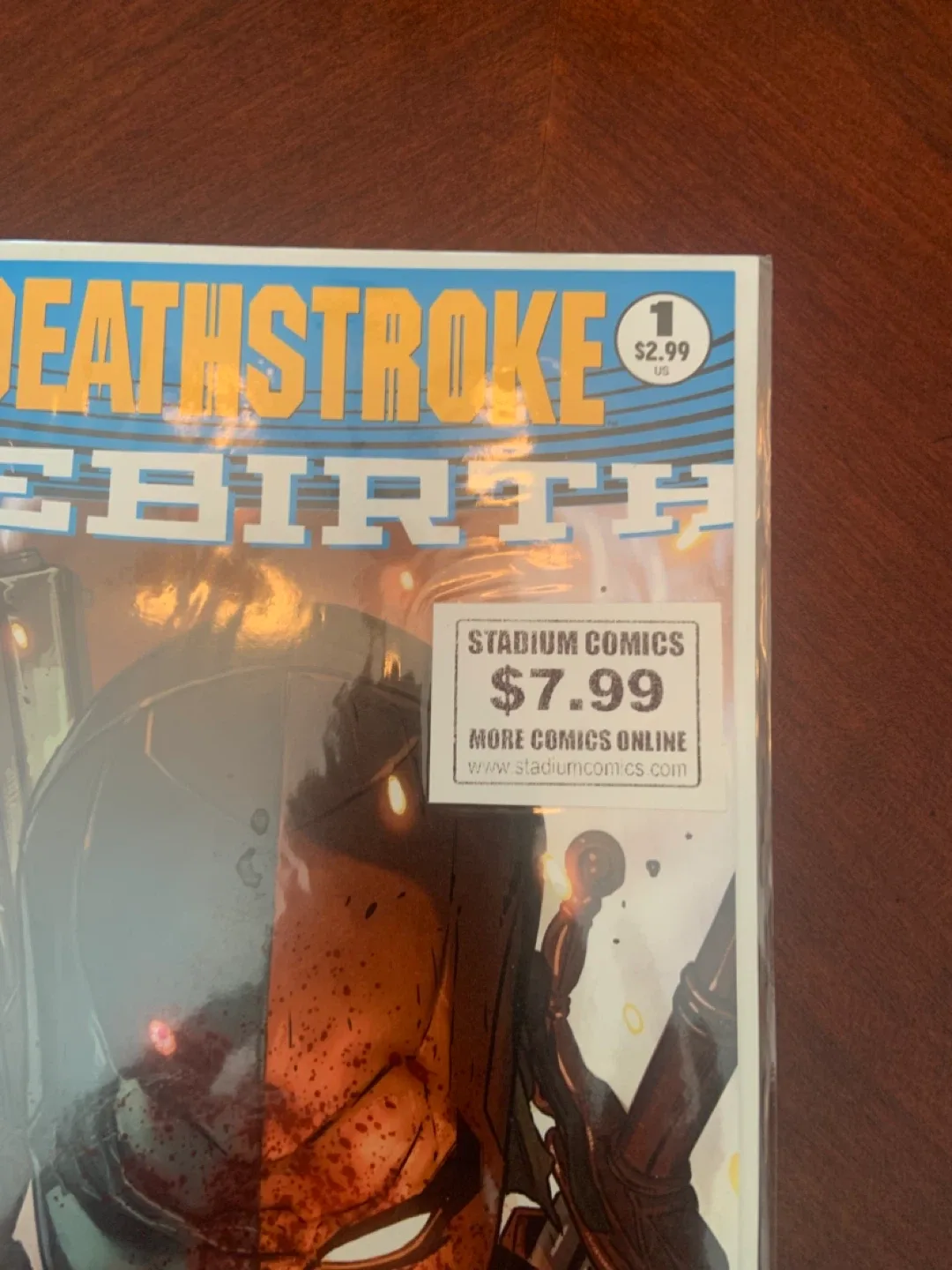 Deathstroke Rebirth #1 Comic Book image indicator(4)