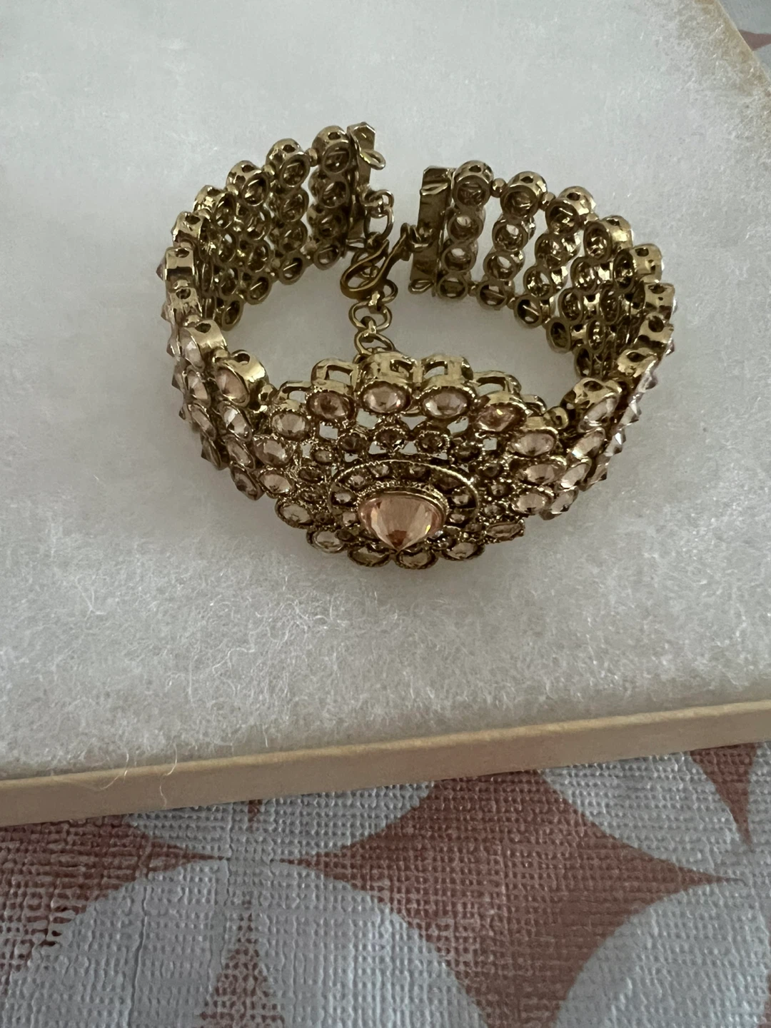 Gold-tone Cuff Bracelet - photo 2