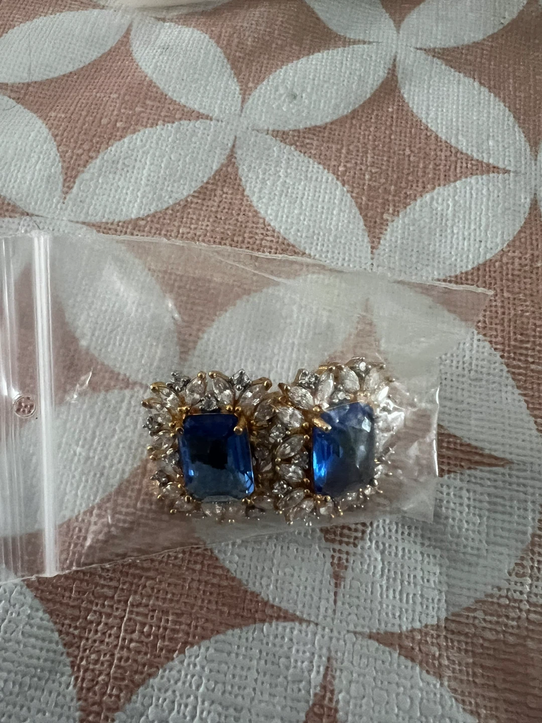 Blue Gemstone Earrings - photo 2