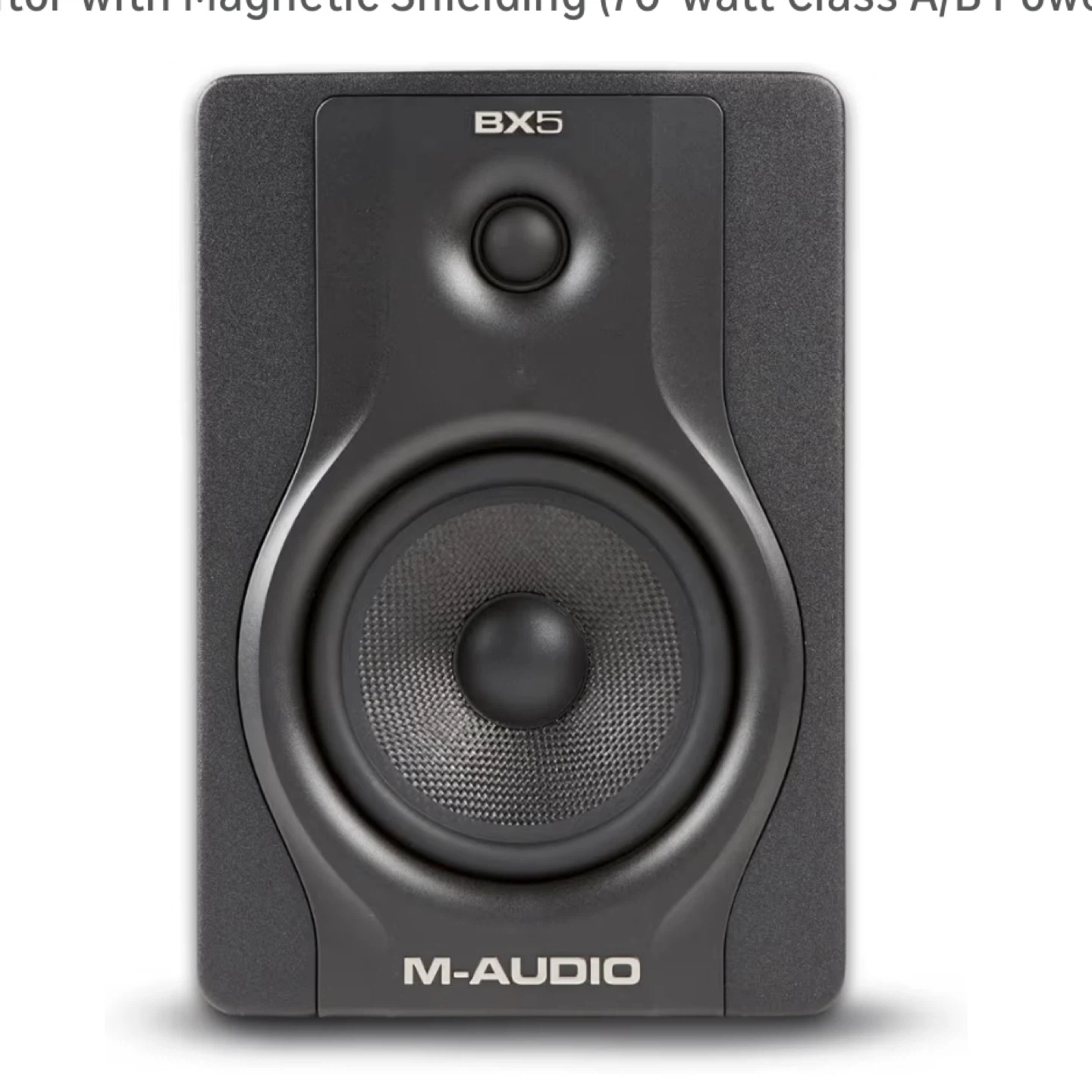 M-Audio BX5 Carbon Black Studio Monitor Speakers - photo 2