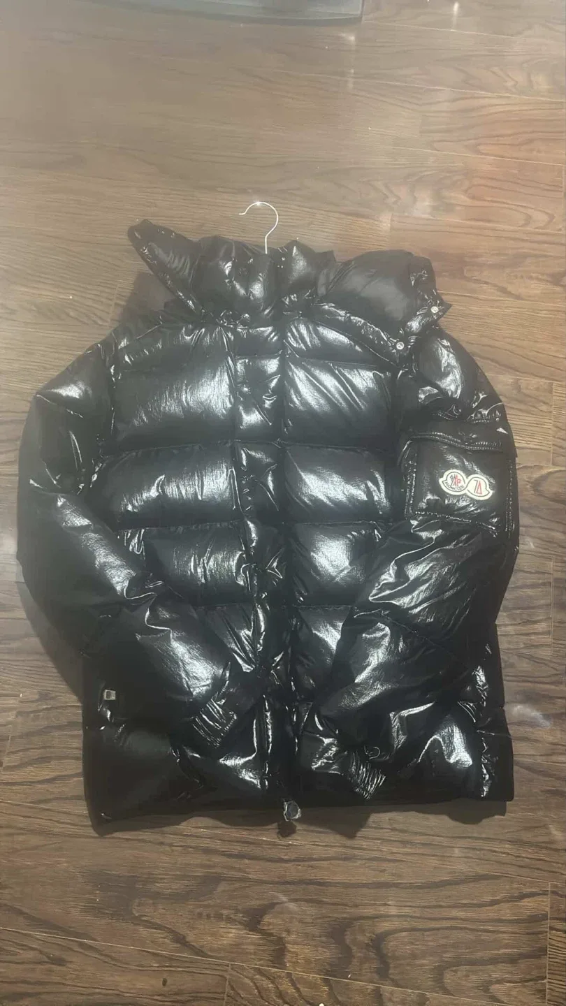 Moncler Black Puffer Jacket