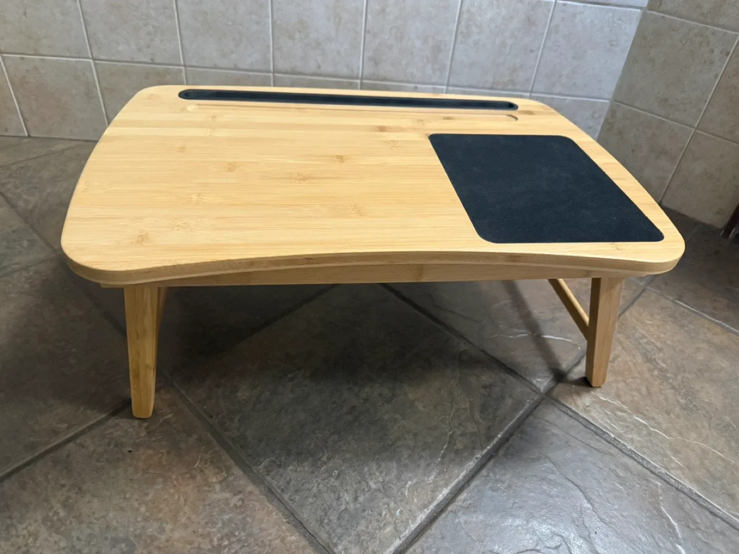 Bamboo Laptop Desk Bed Tray Table