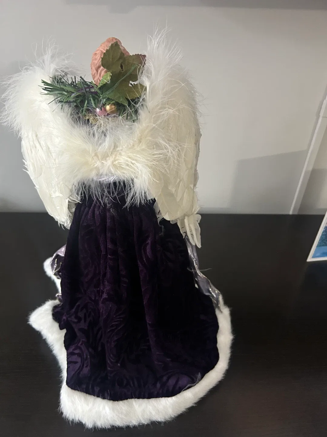 Angel Tree Topper - Purple & Gold image indicator(3)