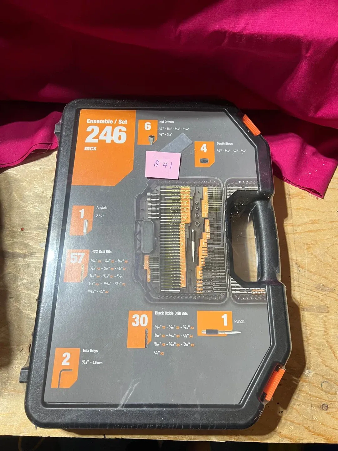 246-Piece Drill Bit Set (NEW)