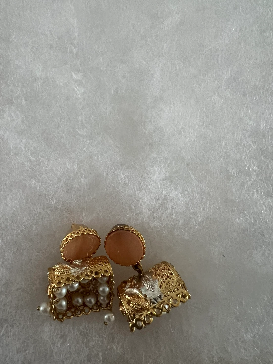 Gold Tone Dangle Earrings - photo 2