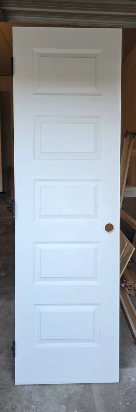 White Interior 5 Panel Door (24 inch wide)