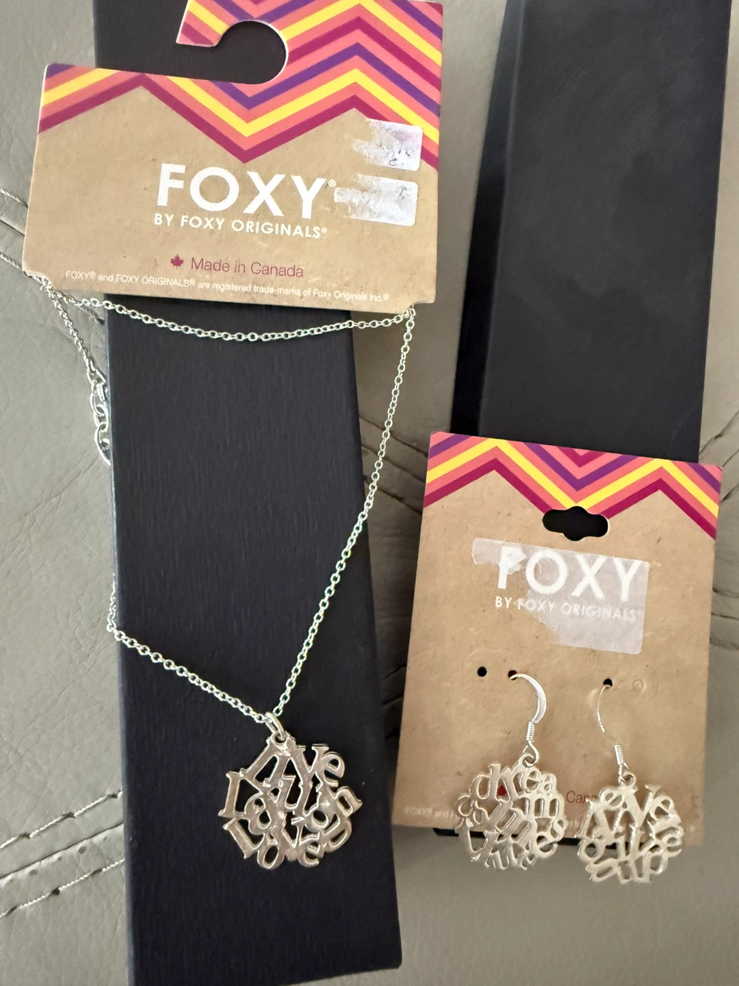 Foxy Originals Necklace & Earrings Set