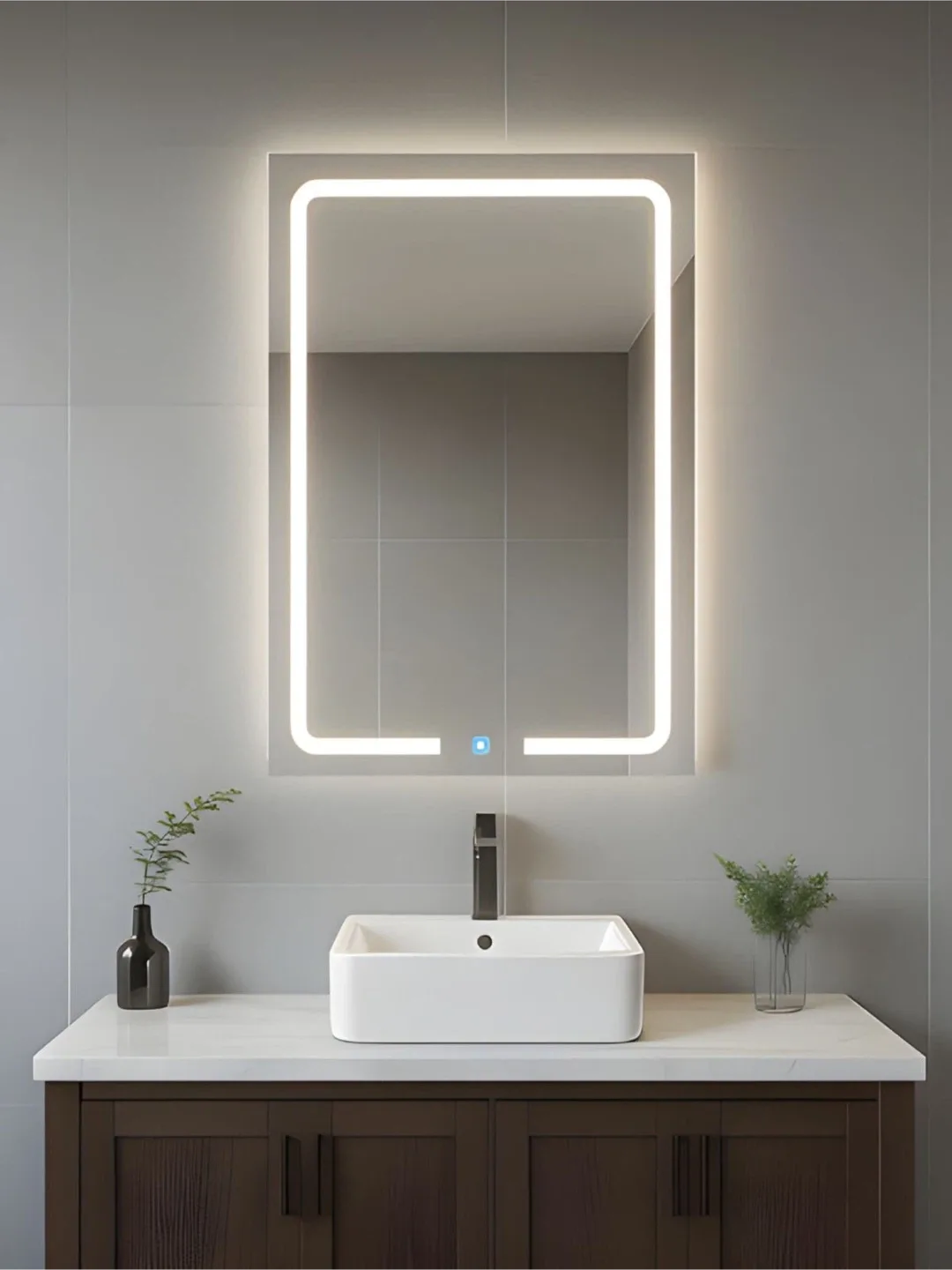 Bathroom Mirror & lights installation