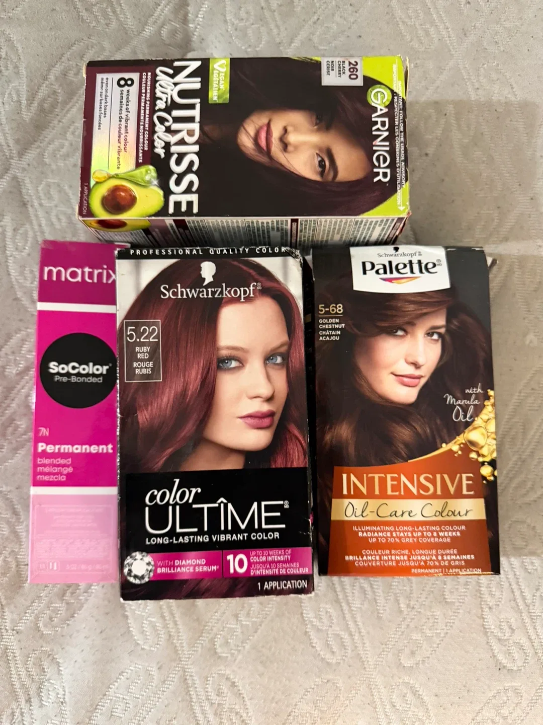 Hair Dye Lot - Garnier, Schwarzkopf, Matrix, Palette image indicator(2)