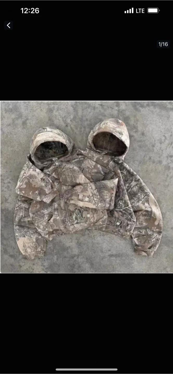 Camo Pants, Hoodie, and T-Shirt Set