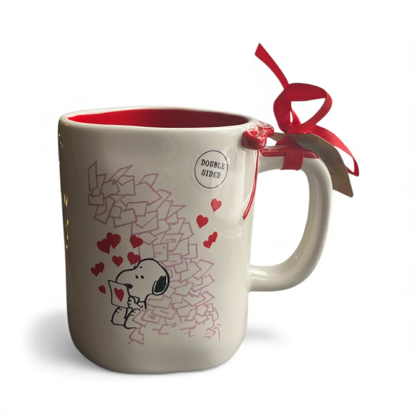 NEW Rae Dunn x Peanuts Snoopy BE MINE Valentine's Day Mug Love image indicator(6)