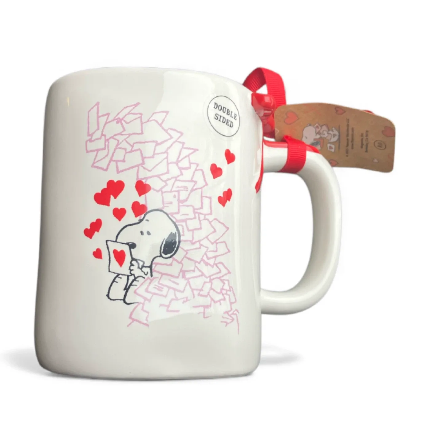 NEW Rae Dunn x Peanuts Snoopy BE MINE Valentine's Day Mug Love