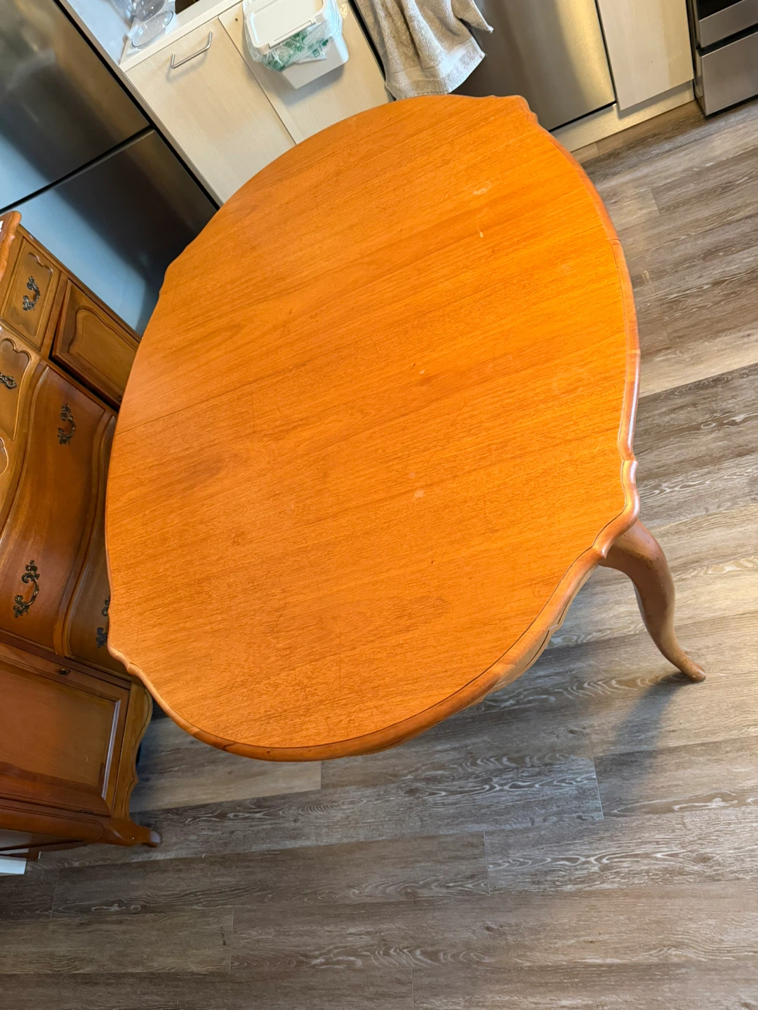 Extendable Wooden Dining Table