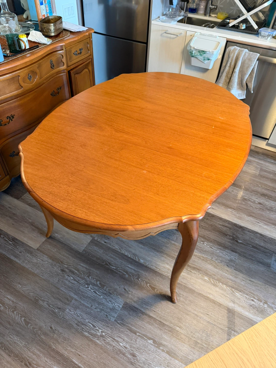 Extendable Wooden Dining Table - photo 2