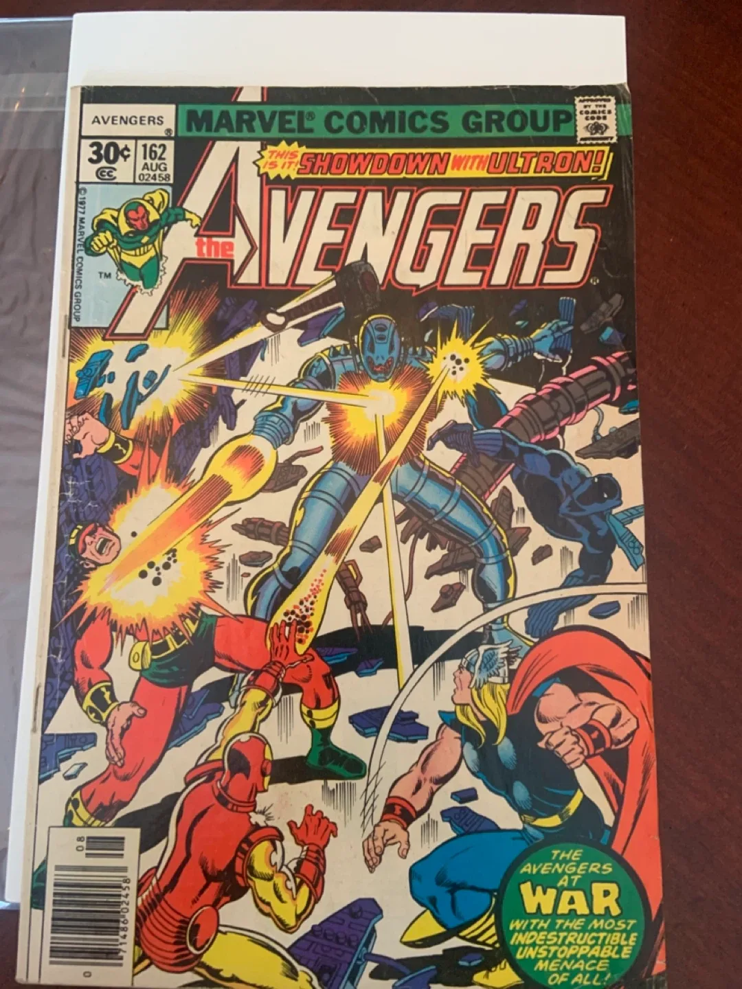 Vintage 1977 Avengers #162 Marvel Comic Book