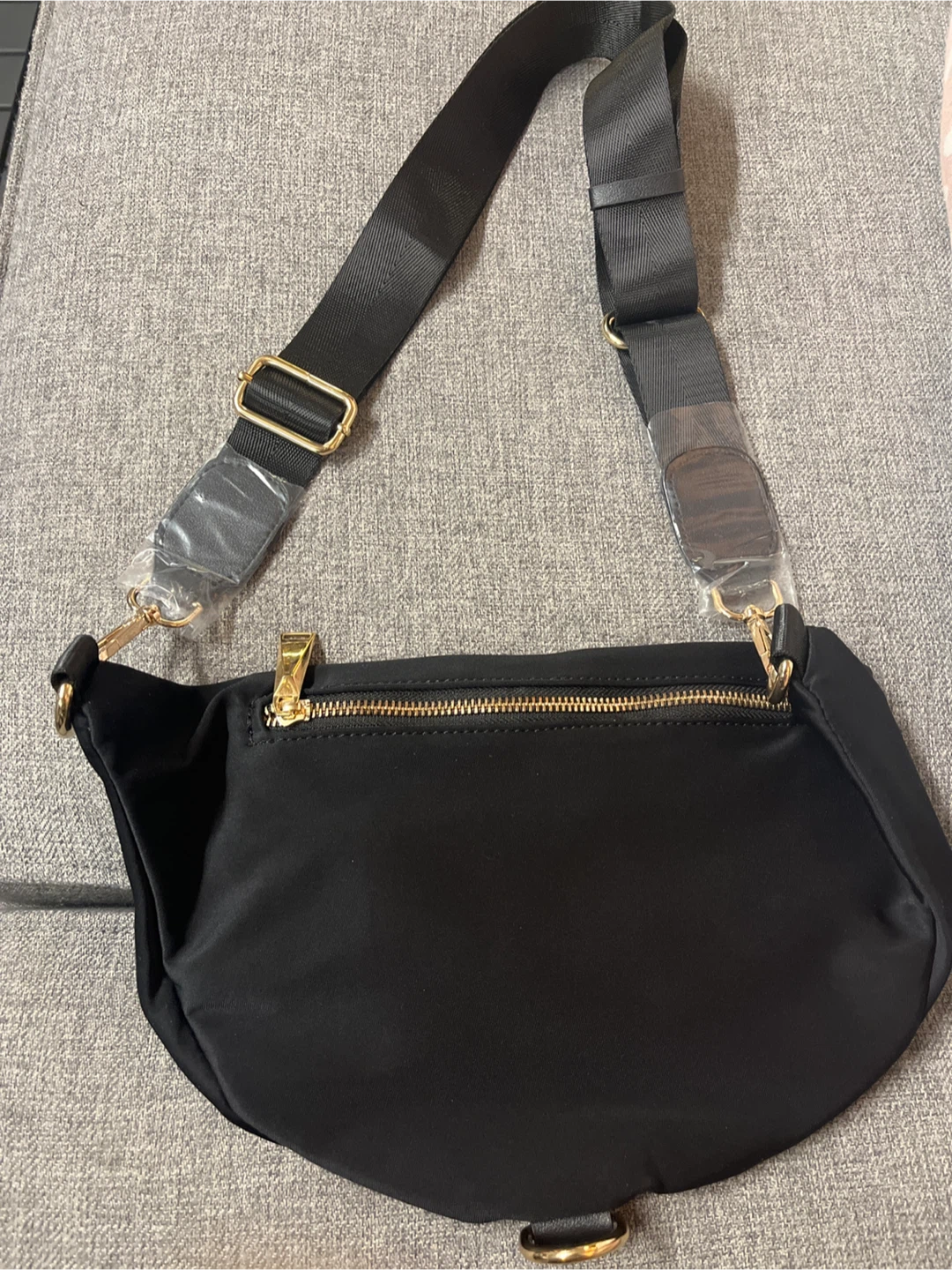 Black Crossbody Belt Bag - photo 2