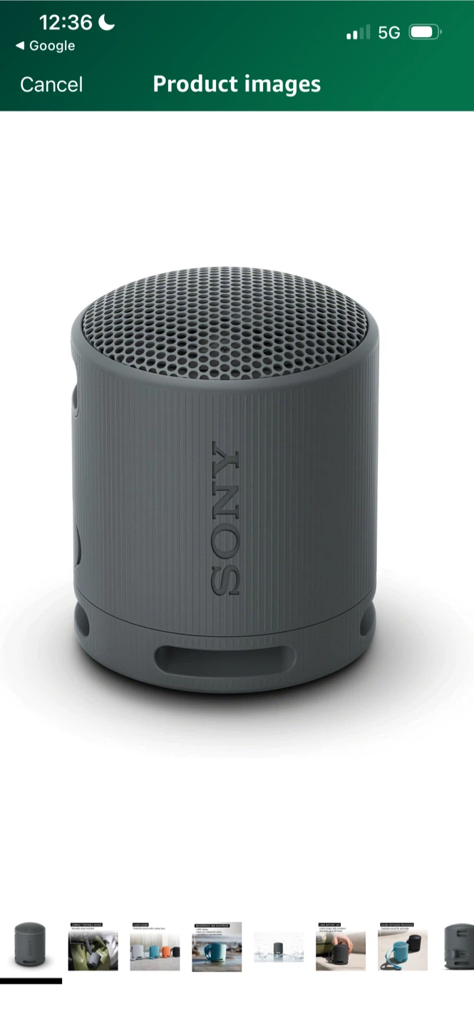 New Sony SRS-XB100 Bluetooth Speaker - Waterproof & Dustproof