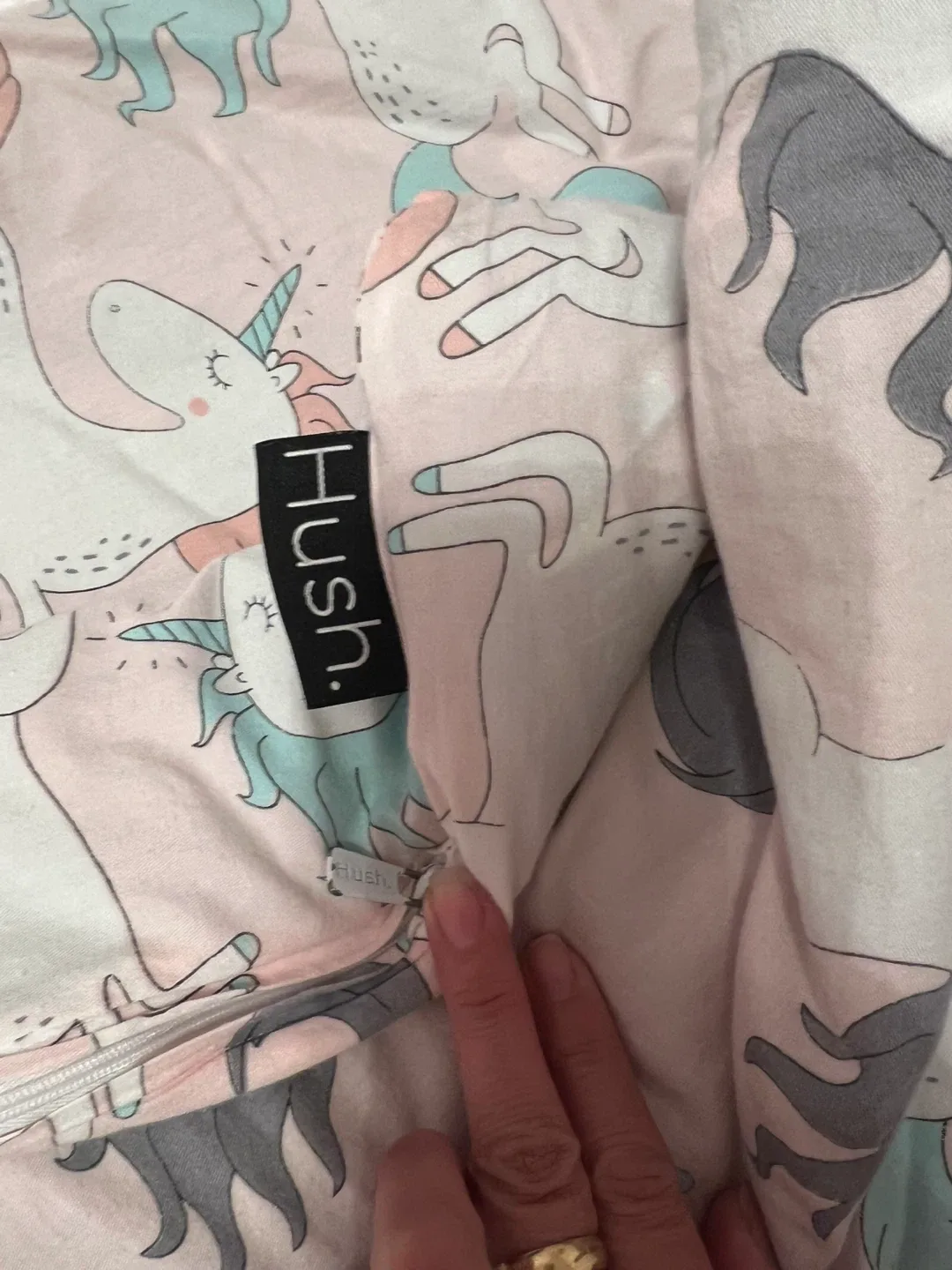 Hush Unicorn weighted blanket